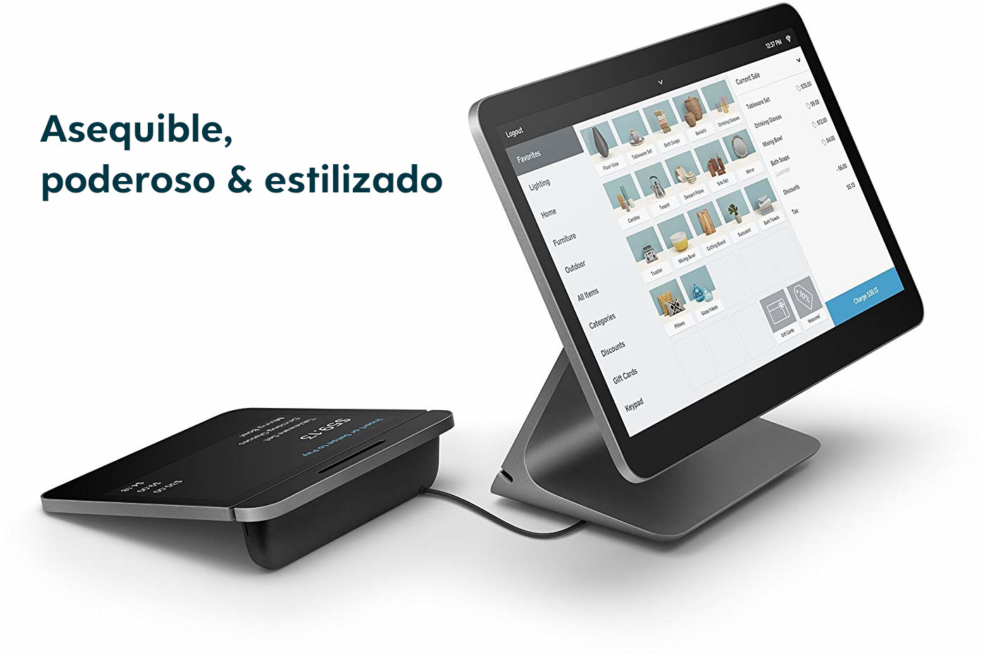 Puntos de venta baratos, poderosos y estilizado